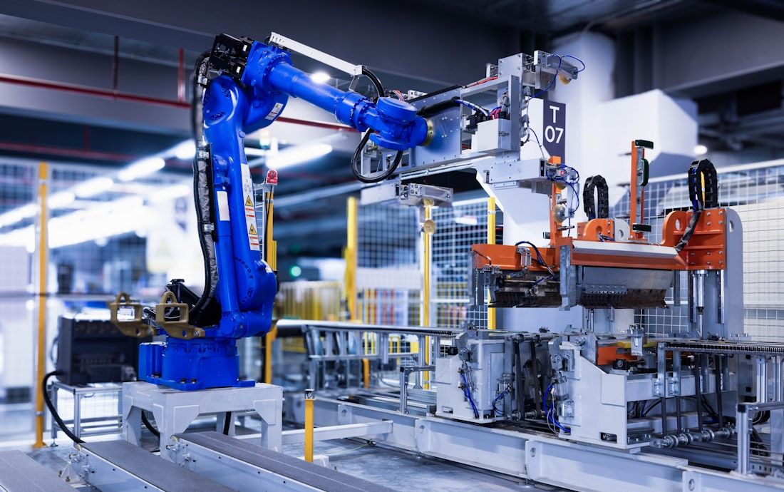 Industrial robotic automation
